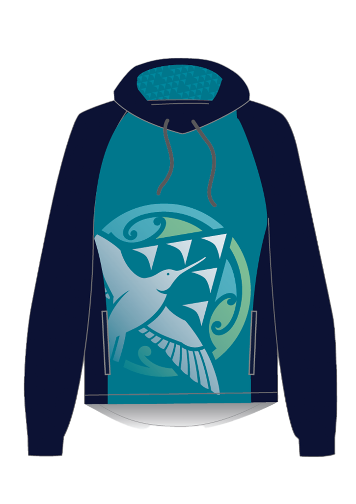 Omokoroa Point School Hoodie Navy/Teal
